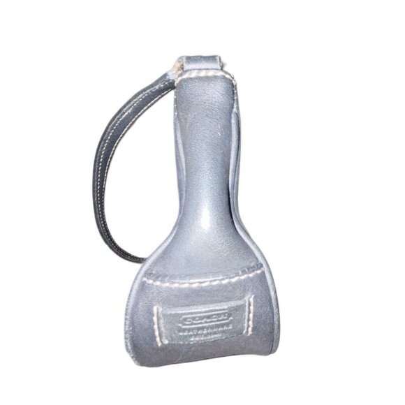 Coach Vtg Hamptons Y2K Black Leather Mini Demi Bag 7785, Shoulder Bag / Convert - Picture 6 of 10